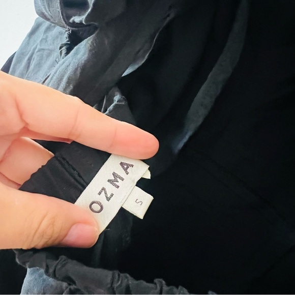 Ozma Silk Noir Matador Romper Size Small​​​ - Picture 4 of 8